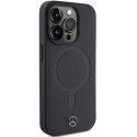 Mercedes MEHMP15X23RCMK iPhone 15 Pro Max 6.7" czarny/black hardcase Smooth Leather MagSafe