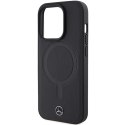 Mercedes MEHMP15X23RCMK iPhone 15 Pro Max 6.7" czarny/black hardcase Smooth Leather MagSafe