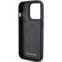 Mercedes MEHMP15X23RCMK iPhone 15 Pro Max 6.7" czarny/black hardcase Smooth Leather MagSafe