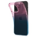 Etui APPLE IPHONE 15 PRO Spigen Liquid Crystal Gradation Pink transparentne