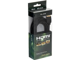 Kabel HDMI-HDMI CLASSIC kątowy 1,5m BLOW 92-603