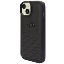 Audi GT Synthetic Leather iPhone 15 Plus 6.7" czarny/black hardcase AU-TPUPCIP15M-GT/D2-BK