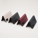 Etui Smart Soft do iPhone 12 6,1" burgundowe