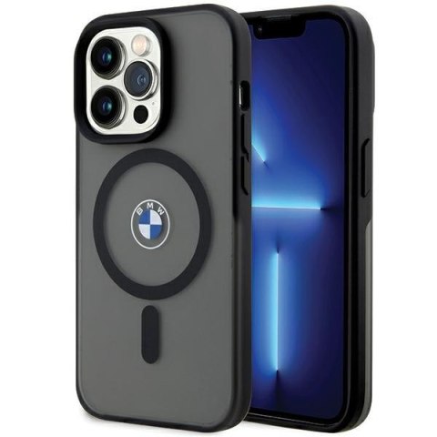 BMW BMHMP15XDSLK iPhone 15 Pro Max 6.7" czarny/black hardcase IML Signature MagSafe