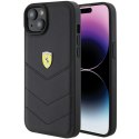 Ferrari FEHCP15MRDUK iPhone 15 Plus / 14 Plus 6.7" czarny/black hardcase Quilted Metal Logo