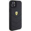 Ferrari FEHCP15MRDUK iPhone 15 Plus / 14 Plus 6.7" czarny/black hardcase Quilted Metal Logo