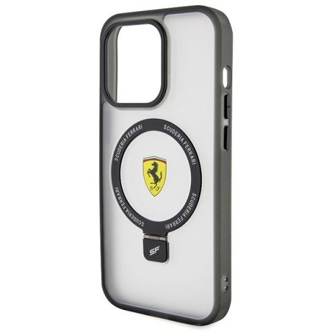 Ferrari FEHMP15LUSCAH iPhone 15 Pro 6.1" transparent hardcase Ring Stand 2023 Collection MagSafe
