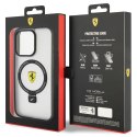Ferrari FEHMP15LUSCAH iPhone 15 Pro 6.1" transparent hardcase Ring Stand 2023 Collection MagSafe