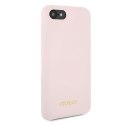 Guess GUHCI8LSGLLP iPhone 7/8/SE 2020 / SE 2022 light pink/jasnoróżowy hard case Silicone