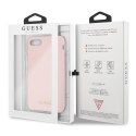 Guess GUHCI8LSGLLP iPhone 7/8/SE 2020 / SE 2022 light pink/jasnoróżowy hard case Silicone