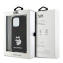 Karl Lagerfeld KLHCP15LSCBSCNK iPhone 15 Pro 6.1" hardcase czarny/black Crossbody Silicone Choupette