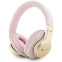 Guess słuchawki nauszne Bluetooth GUBH604GEMP różowy/pink 4G Script