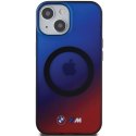 Etui BMW BMHMP15SHTTG iPhone 15 6.1" czerwono-niebieski/red blue hardcase M Gradient MagSafe