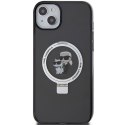 Karl Lagerfeld KLHMP15MHMRSKCK iPhone 15 Plus 6.7"czarny/black hardcase Ring Stand Karl&Choupettte MagSafe