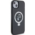 Karl Lagerfeld KLHMP15MHMRSKCK iPhone 15 Plus 6.7"czarny/black hardcase Ring Stand Karl&Choupettte MagSafe