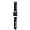 Karl Lagerfeld Pasek KLAWLSLCNK Apple Watch 42/44/45mm czarny/black strap 3D Rubber Choupette Head