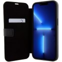 BMW BMBKP15X22RVSK iPhone 15 Pro Max 6.7" czarny/black bookcase Leather Stamp Blue Lines