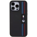 BMW BMHCP15L22PPMK iPhone 15 Pro 6.1" czarny/black Tricolor M Collection