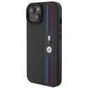 BMW BMHCP15S22PPMK iPhone 15 6.1" czarny/black Tricolor M Collection