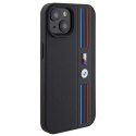 BMW BMHCP15S22PPMK iPhone 15 6.1" czarny/black Tricolor M Collection