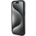 BMW BMHCP15SGSPCCK iPhone 15 6.1" czarny/black hardcase Grip Stand Smooth & Carbon