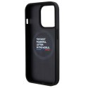 BMW BMHMP15L22NBCK iPhone 15 Pro 6.1" czarny/black hardcase Leather Carbon MagSafe