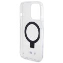 BMW BMHMP15LURST iPhone 15 Pro 6.1" przeźroczysty/clear hardcase Ring Stand M Collection MagSafe