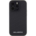 Karl Lagerfeld KLHCP15LPQKPMK iPhone 15 Pro 6.1" czarny/black hardcase Quilted K Pattern