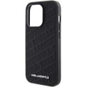 Karl Lagerfeld KLHCP15LPQKPMK iPhone 15 Pro 6.1" czarny/black hardcase Quilted K Pattern