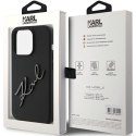 Karl Lagerfeld KLHCP15LSKSBMCK iPhone 15 Pro 6.1" czarny/black hardcase Silicone Karl Script