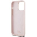 Karl Lagerfeld KLHCP15LSKSBMCP iPhone 15 Pro 6.1" różowy/pink hardcase Silicone Karl Script