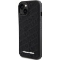 Karl Lagerfeld KLHCP15MPQKPMK iPhone 15 Plus 6.7" czarny/black hardcase Quilted K Pattern