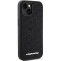 Karl Lagerfeld KLHCP15MPQKPMK iPhone 15 Plus 6.7" czarny/black hardcase Quilted K Pattern