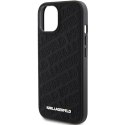 Karl Lagerfeld KLHCP15MPQKPMK iPhone 15 Plus 6.7" czarny/black hardcase Quilted K Pattern