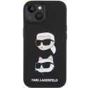 Karl Lagerfeld KLHCP15MSDHKCNK iPhone 15 Plus 6.7" czarny/black Silicone Karl&Choupette Head