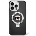 Karl Lagerfeld KLHMP15MHMRSKHK iPhone 15 Plus 6.7" czarny/black hardcase Ring Stand Karl Head MagSafe