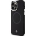 Mercedes MEHMP15X23SCMK iPhone 15 Pro Max 6.7" czarny/black hardcase Silicone Bicolor MagSafe