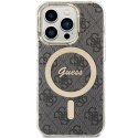 Guess GUHMP15XH4STK iPhone 15 Pro Max 6.7" czarny/black hardcase IML 4G MagSafe