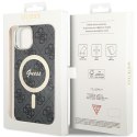 Guess GUHMP15SH4STK iPhone 15 6.1" czarny/black hardcase IML 4G MagSafe