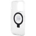 Karl Lagerfeld KLHMP15XHMRSKHH iPhone 15 Pro Max 6.7" biały/white hardcase Ring Stand Karl Head MagSafe