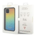 Guess GUHCN61HDECMI iPhone 11 / Xr 6.1" wielokolorowy hardcase IML Faceted Mirror Disco Iridescent