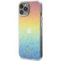 Guess GUHCP12MHDECMI iPhone 12/12 Pro 6.1" wielokolorowy hardcase IML Faceted Mirror Disco Iridescent