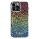 Guess GUHCP13XHDECMI iPhone 13 Pro Max 6.7" wielokolorowy hardcase IML Faceted Mirror Disco Iridescent