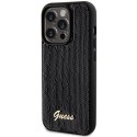 Guess GUHCP13XPSFDGSK iPhone 13 Pro Max 6.7" czarny/black hardcase Sequin Script Metal