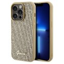 Guess GUHCP14XPMSDGSD iPhone 14 Pro Max 6.7" złoty/gold hardcase Disco Metal Script