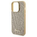 Guess GUHCP14XPMSDGSD iPhone 14 Pro Max 6.7" złoty/gold hardcase Disco Metal Script