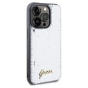 Guess GUHCP14XPSFDGSS iPhone 14 Pro Max 6.7" srebrny/silver hardcase Sequin Script Metal