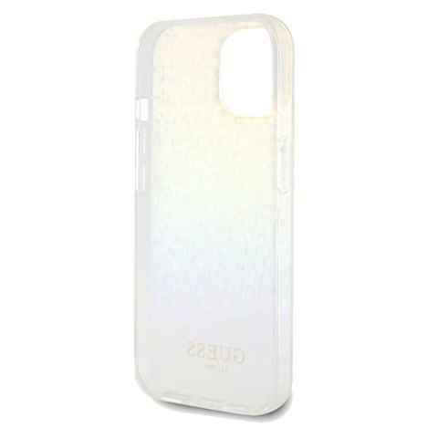 Guess GUHCP14SHDECMI iPhone 14 / 15 / 13 6.1" wielokolorowy hardcase IML Faceted Mirror Disco Iridescent
