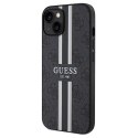 Guess GUHMP15SP4RPSK iPhone 15 / 14 / 13 6.1" czarny/black hardcase 4G Printed Stripes MagSafe