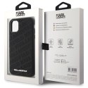 Karl Lagerfeld KLHCN61PQKPMK iPhone 11 / Xr 6.1" czarny/black hardcase Quilted K Pattern